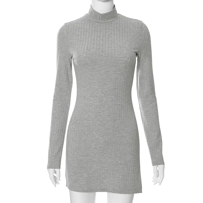M23DS590 Women's Casual Long Sleeve Dress - Fall/Winter
